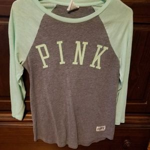 VS pink shirt
